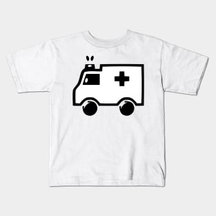 Ambulance Icon Kids T-Shirt